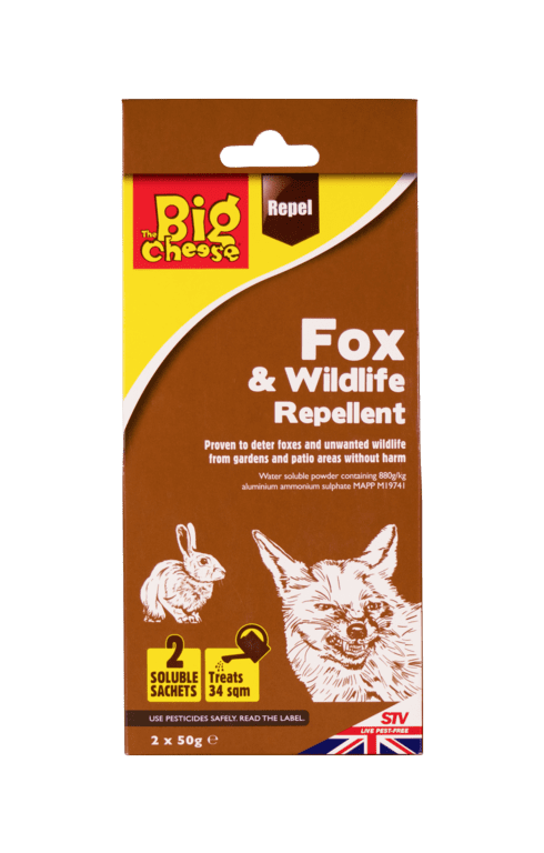 The Big Cheese Fox & Wildlife Repellent - 2x50g Sachets