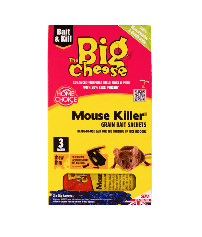 The Big Cheese Mouse Killer - 3x25g