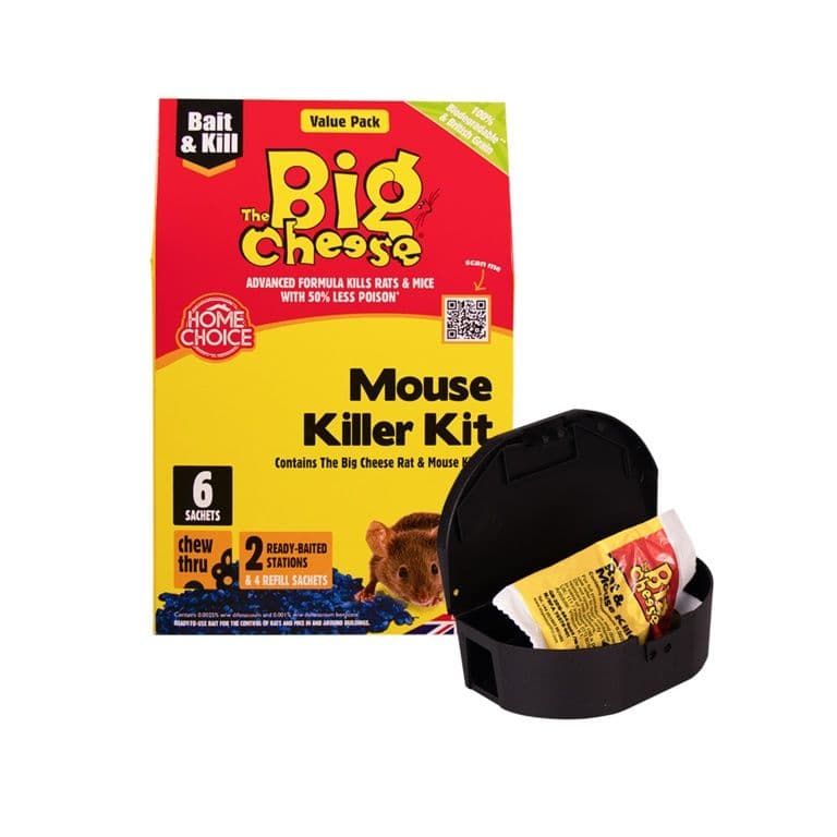 The Big Cheese Mouse Killer Kit - 6 Sachet
