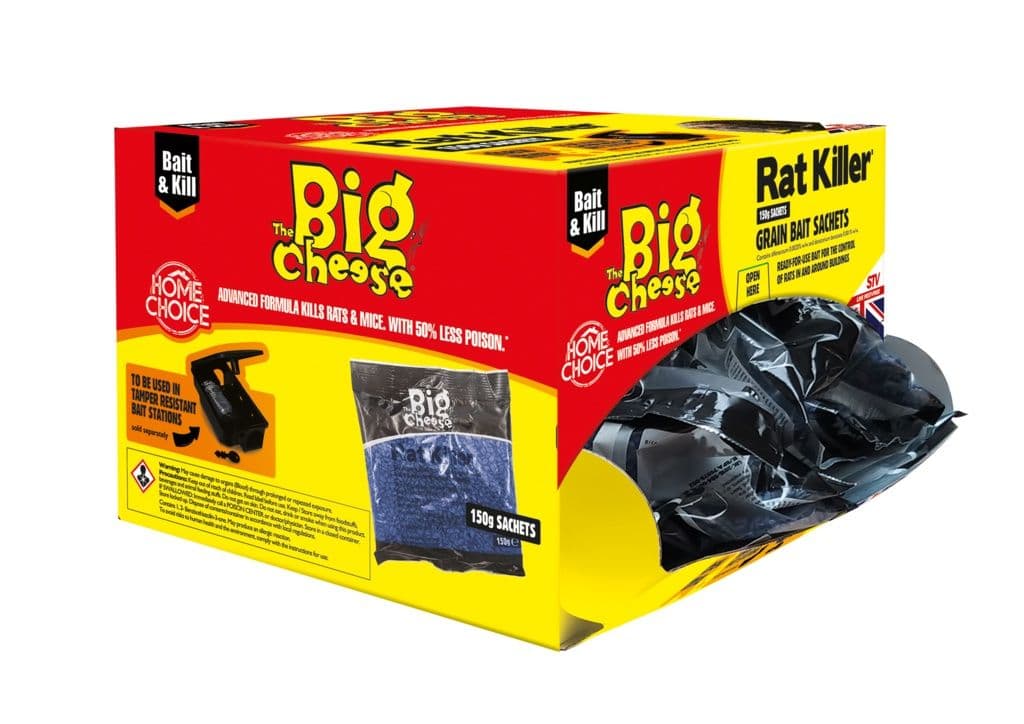 The Big Cheese Rat Killer Grain Bait - 150g
