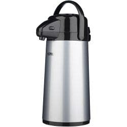 Thermos Push Button Pump Pot 1.9L - Stainless Steel