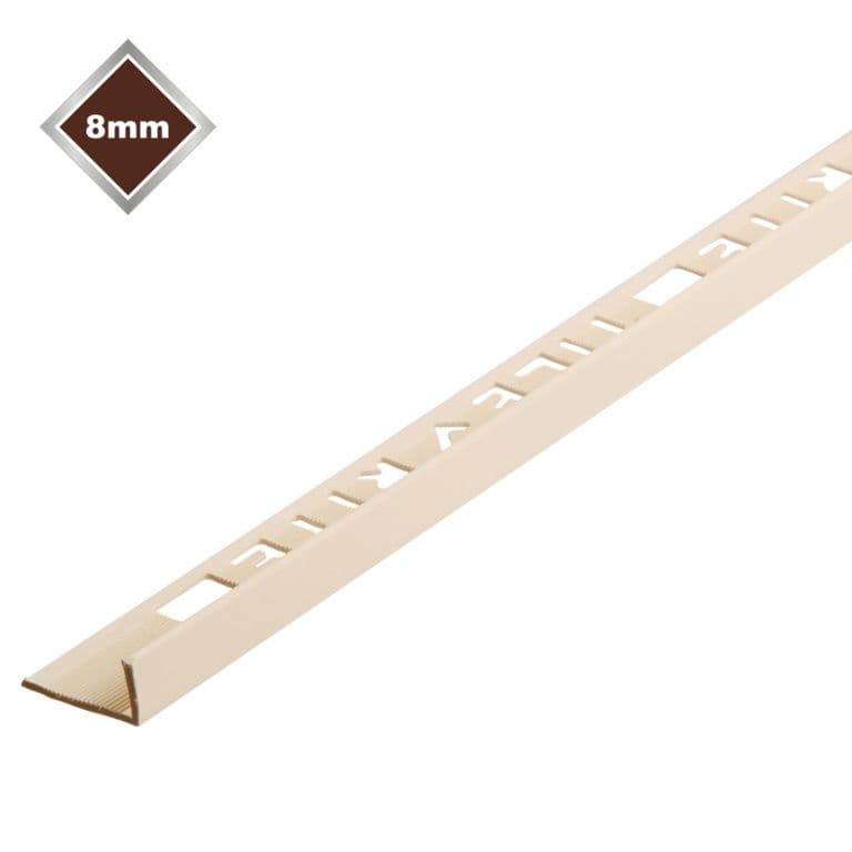 Tile Rite 8mm L Profile PVCTile Trim - Soft Peach
