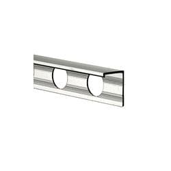 Tile Rite L Shape Tile Trim - 2.4m x 10mm Chrome