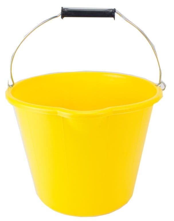 TML Builders Bucket - 14L Yellow