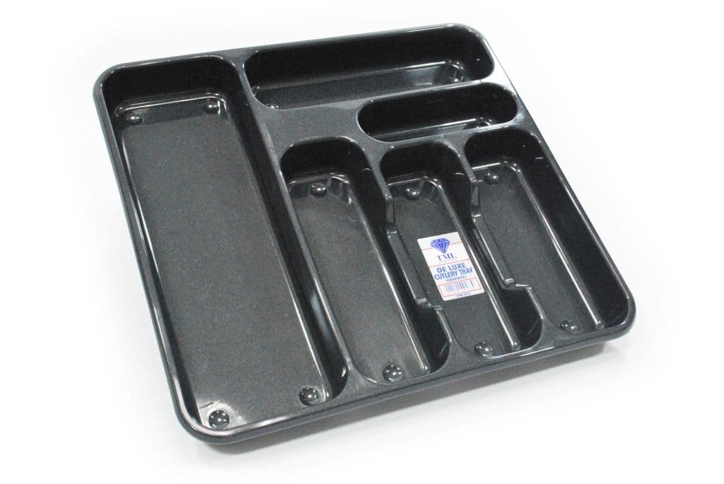 TML Large Cutlery Tray - Graphite