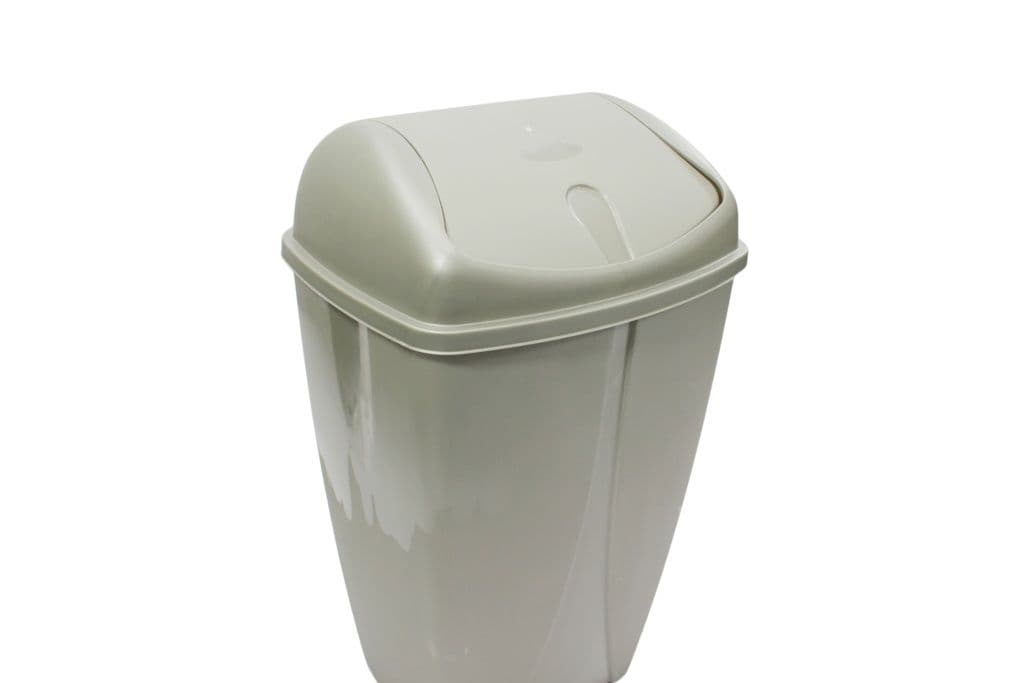 TML Swing Bin - 30L Metallic Silver