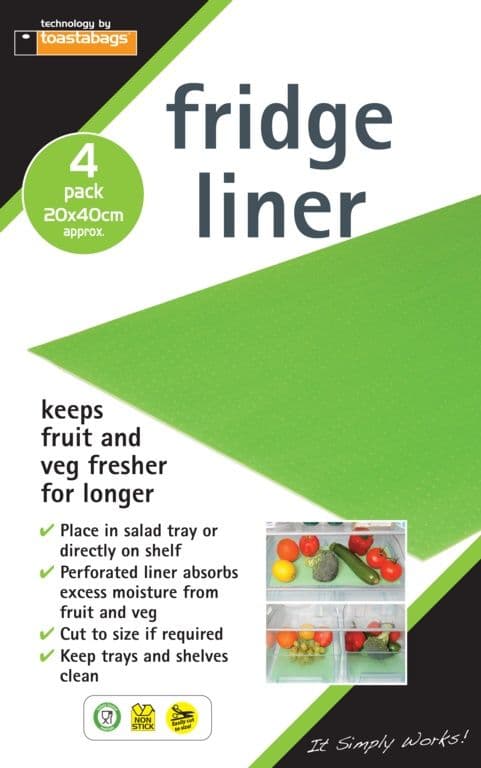 Toastabags Fridge Liner Pack - Pack 4