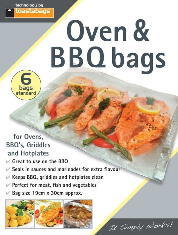 Toastabags Oven & BBQ Bags Standard - 6 Pack