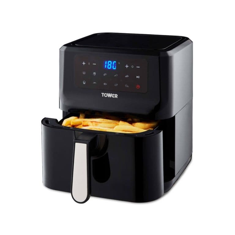 Tower Vortx Black Digital Air Fryer - 5L