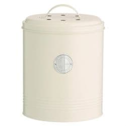 Typhoon Living Compost Caddy - Cream