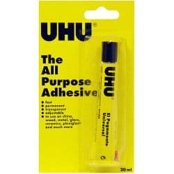 UHU All Purpose Adhesive Tube - Blister 20ml
