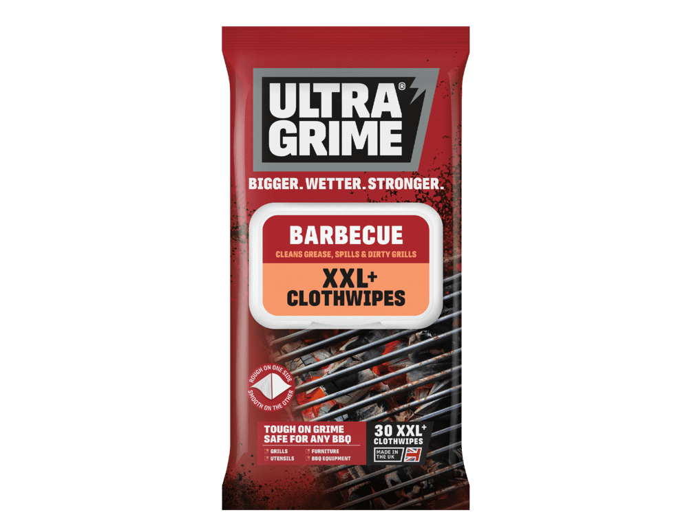 Ultragrime Life BBQ Cloth Wipes - XXL 30 Pack