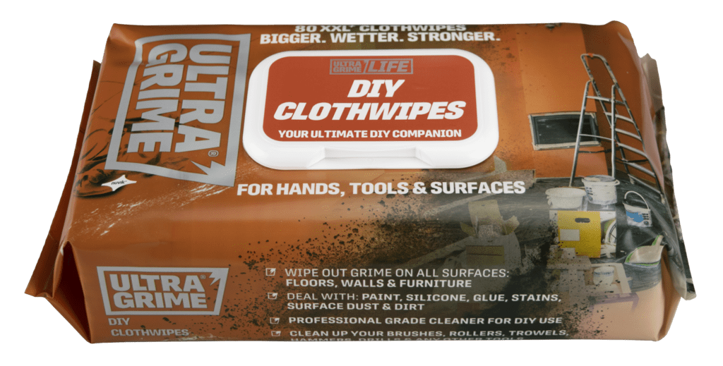 Ultragrime Life DIY Cloth Wipes - XXL 80 Pack