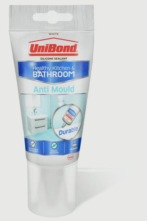 UniBond Anti Mould Kitchen & Bathroom Tube - 150g White