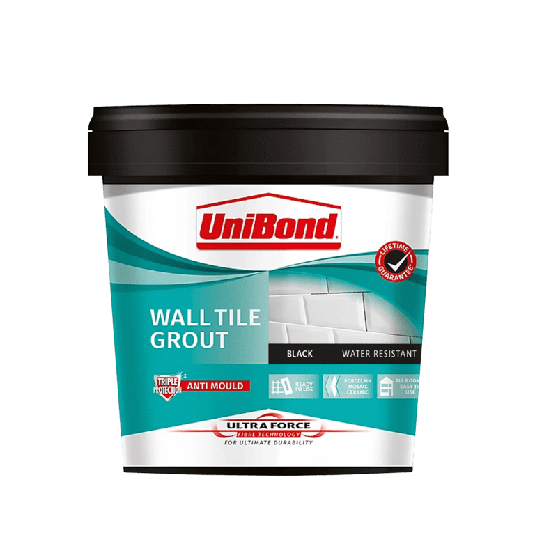 UniBond Ultraforce Wall Tile Grout 1.38kg - Black
