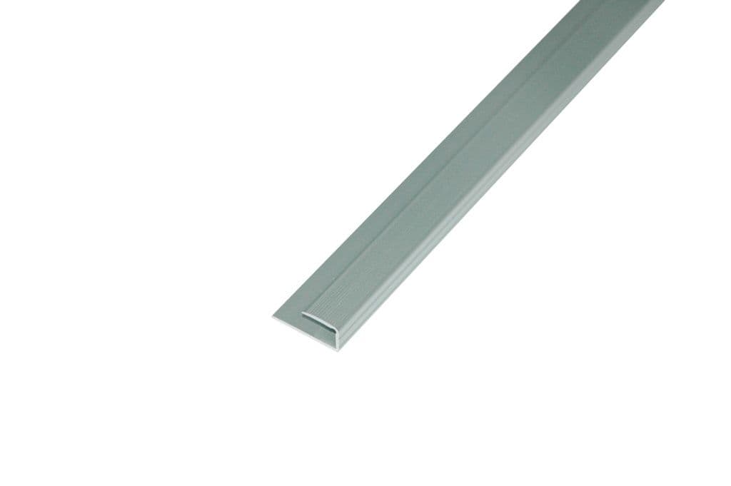 Unika Aluminium End Profile - 900mm Silver