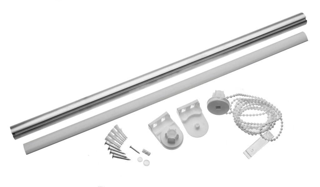 Universal Roller Blind Fittings Pack - White