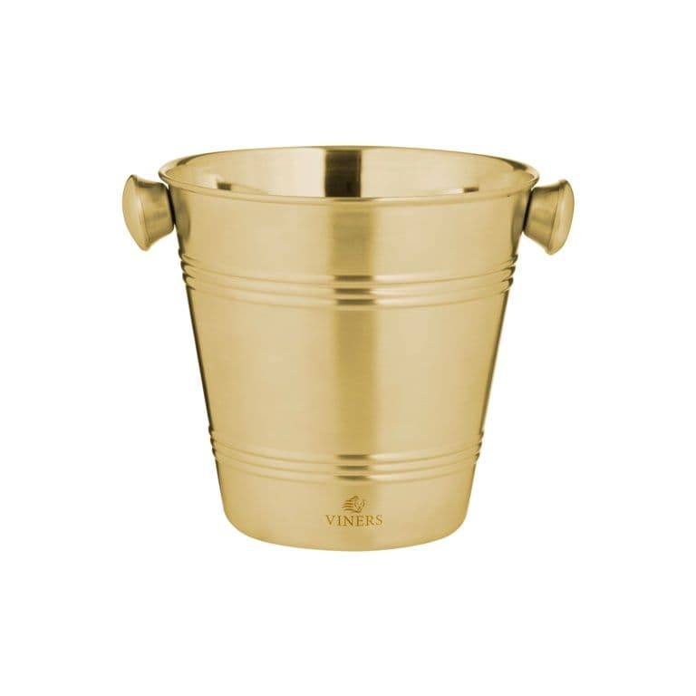 Viners Gold Ice Bucket - 1L