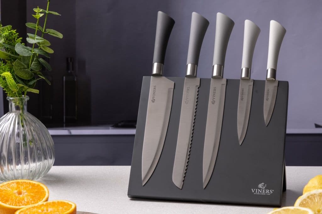 Viners Mono Mix Knife Block Giftbox - 6 Piece