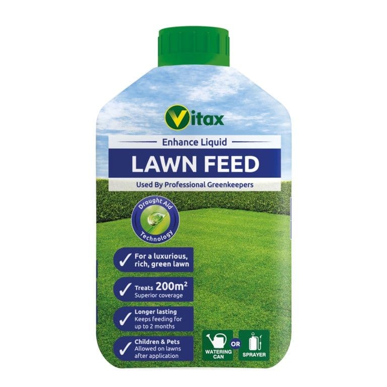Vitax Green Up Lawn Care Enhance Liquid Lawn Feed - 200sqm