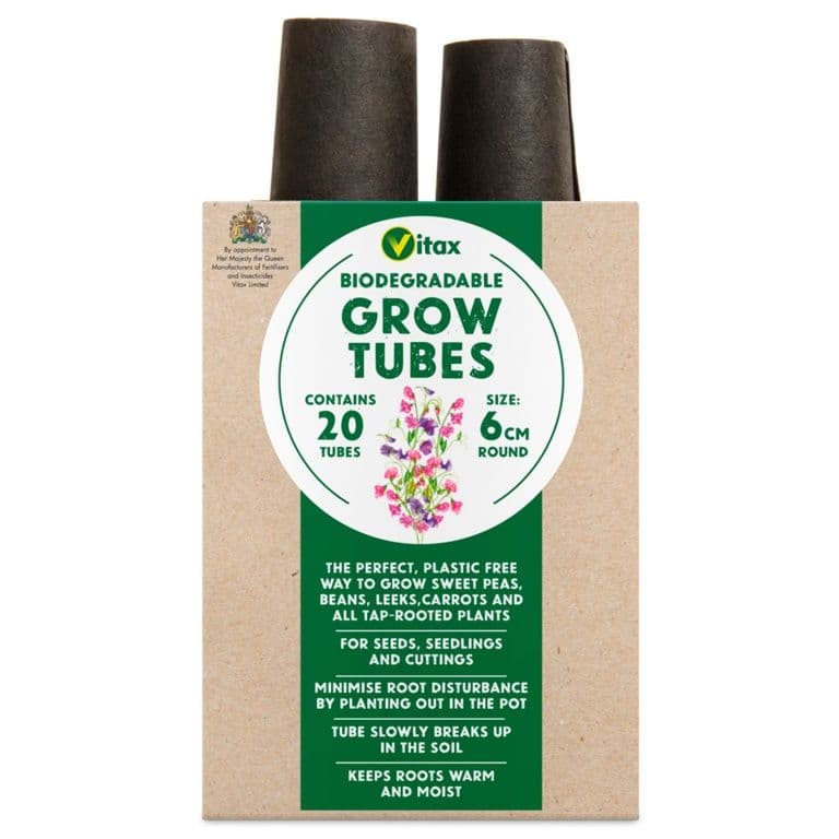 Vitax Grow Tubes - Pack 20