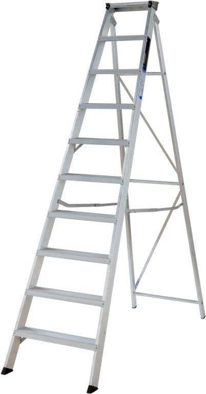 Werner Builders Stepladder - 10 Tread