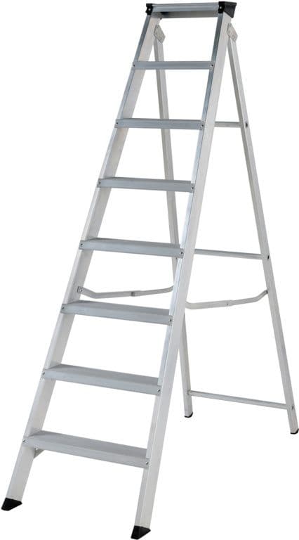 Werner Builders Stepladder - 8 Tread