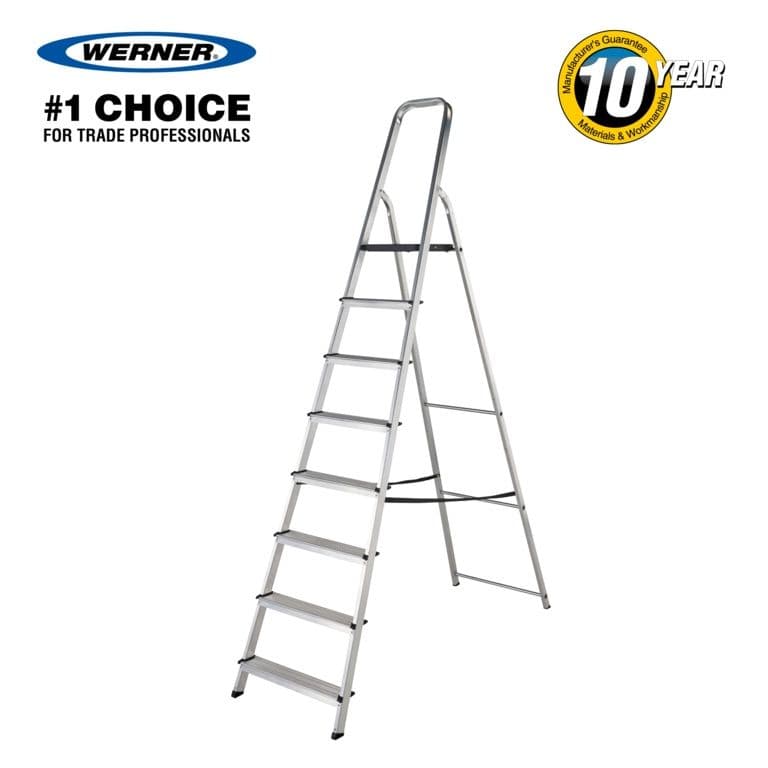 Werner High Handrail Step - 8 Tread