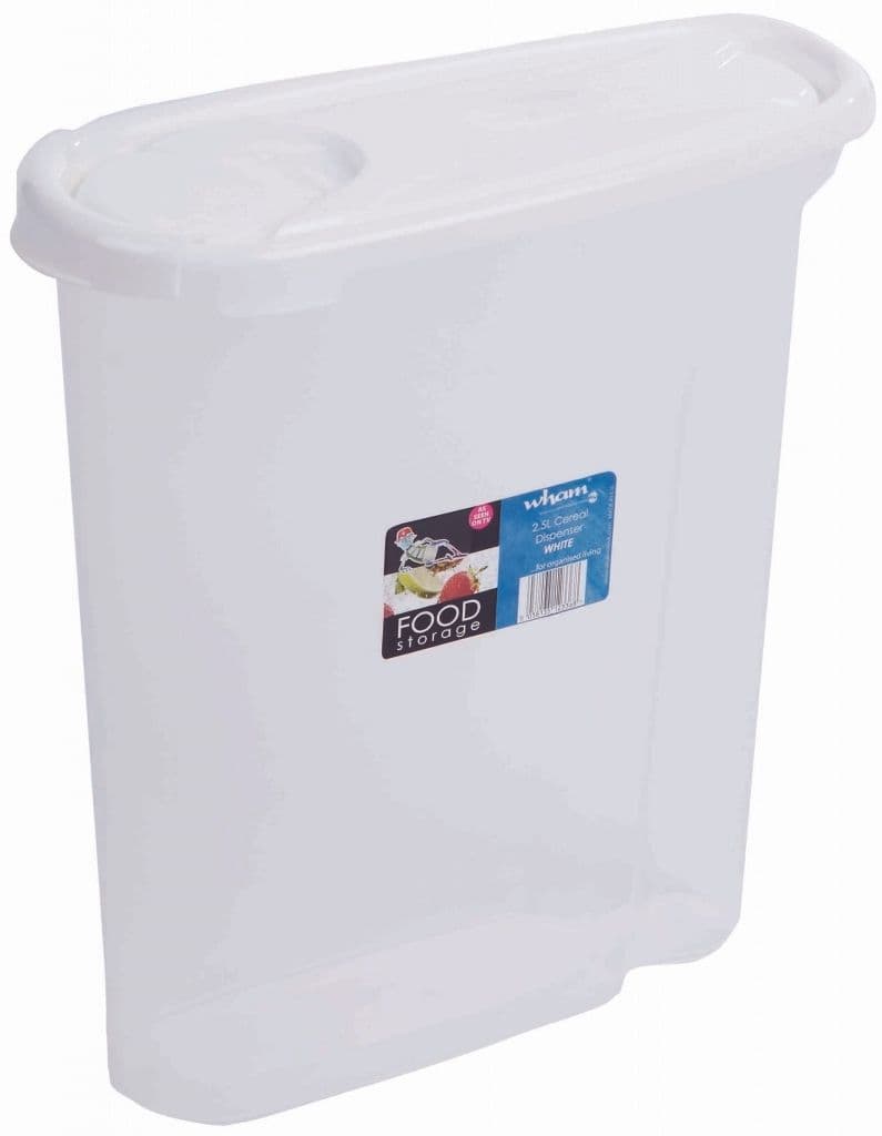 Wham Cereal Dispenser Food Storage - 2.5L White