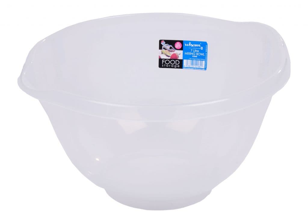 Wham Clear Mixing Bowl - 7ltr