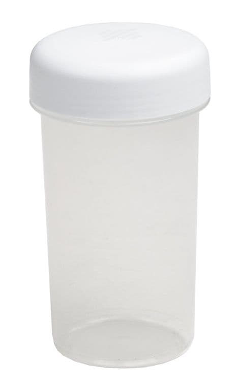 Wham Cuisine Screw Top Beaker - 350ml Clear Ice White