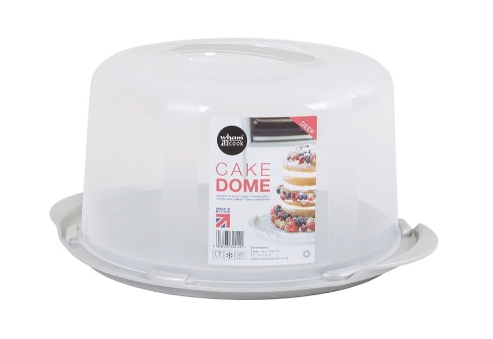 Wham Round Cake Storer Clear Lid - 30x15