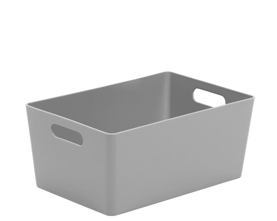 Whatmore Rectangular Studio Box - 17 x 25.5 x 11cm Cool Grey