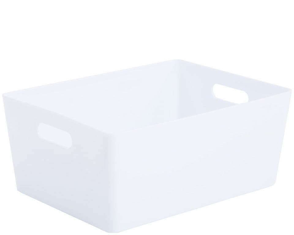 Whatmore Rectangular Studio Box - 26 x 35 x 15cm Ice White