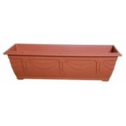 Whitefurze 90cm Venetian Window Box - Terracotta