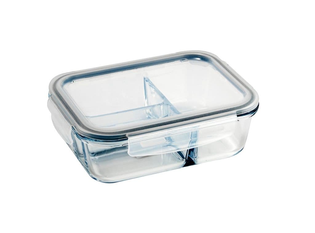 Wiltshire Rectangular Glass Food Container - 890ml capacity