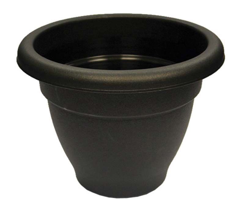 Winchester Round Bell Pot - Ebony 40cm
