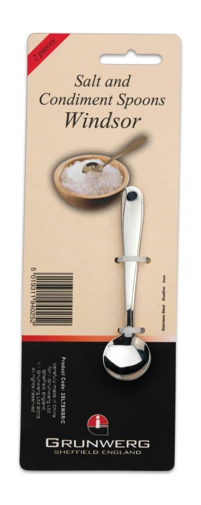 Windsor Salt Spoons - Pack 2