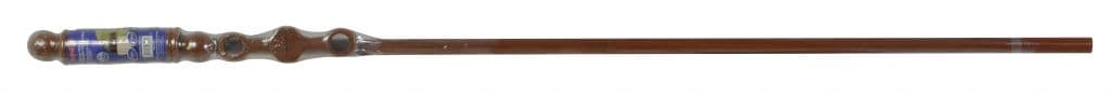 Woodside Walnut Effect Wooden Curtain Pole - 180cm, 28mm diameter