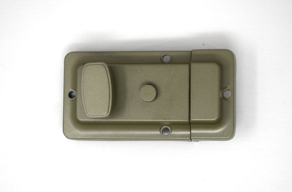 Yale Essentials Nightlatch - Green