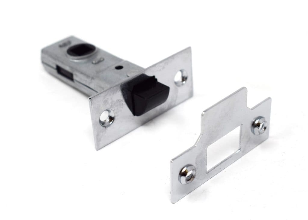 Yale Essentials Tubular Latch - Brass 64mm