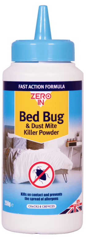 Zero In Bed Bug & Dust Mite Killer Powder - 250g