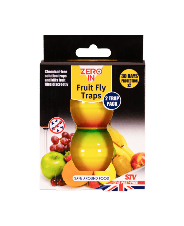 Zero In Fruit Fly Trap - Twin Pack