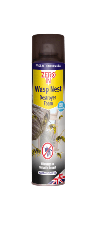 Zero In Wasp Nest Killer Foam - 300ml Aerosol