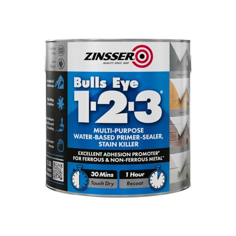 Zinsser Bullseye 1-2-3 Deep Tint Primer - 2.5L