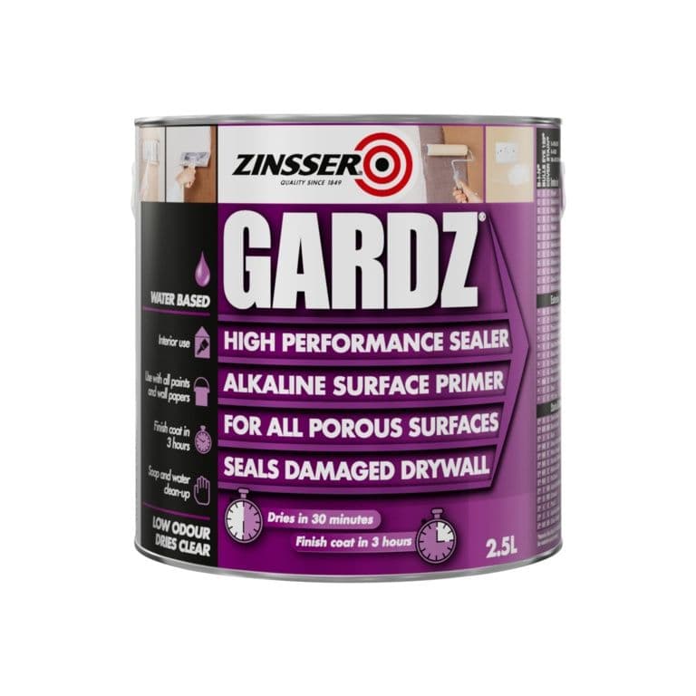 Zinsser Gardz Water Based Sealer - 2.5L