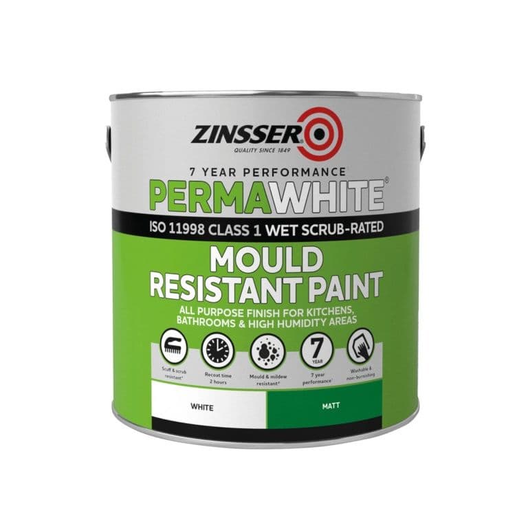 Zinsser Perma-White Interior Matt Mould Remover - 2.5L