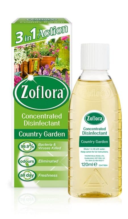 Zoflora Disinfectant 120ml - Country Garden