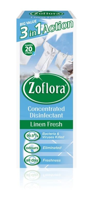 Zoflora Disinfectant 500ml - Linen Fresh