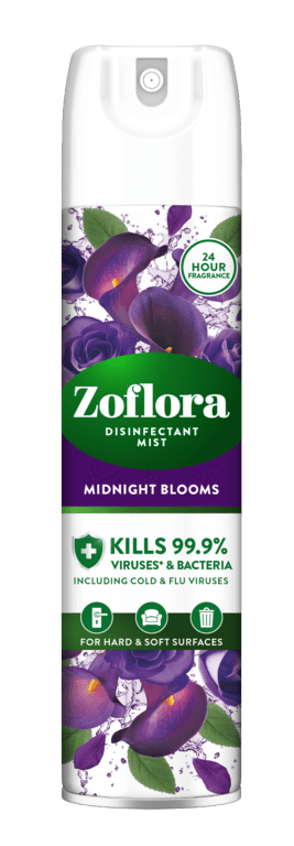 Zoflora Disinfectant Mist Aerosol - 300ml Midnight Blooms